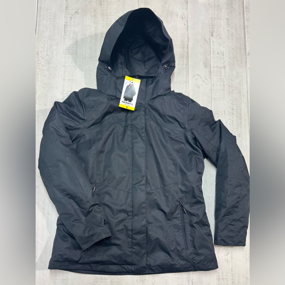 Gerry Women's ski Black Hooded Jacket